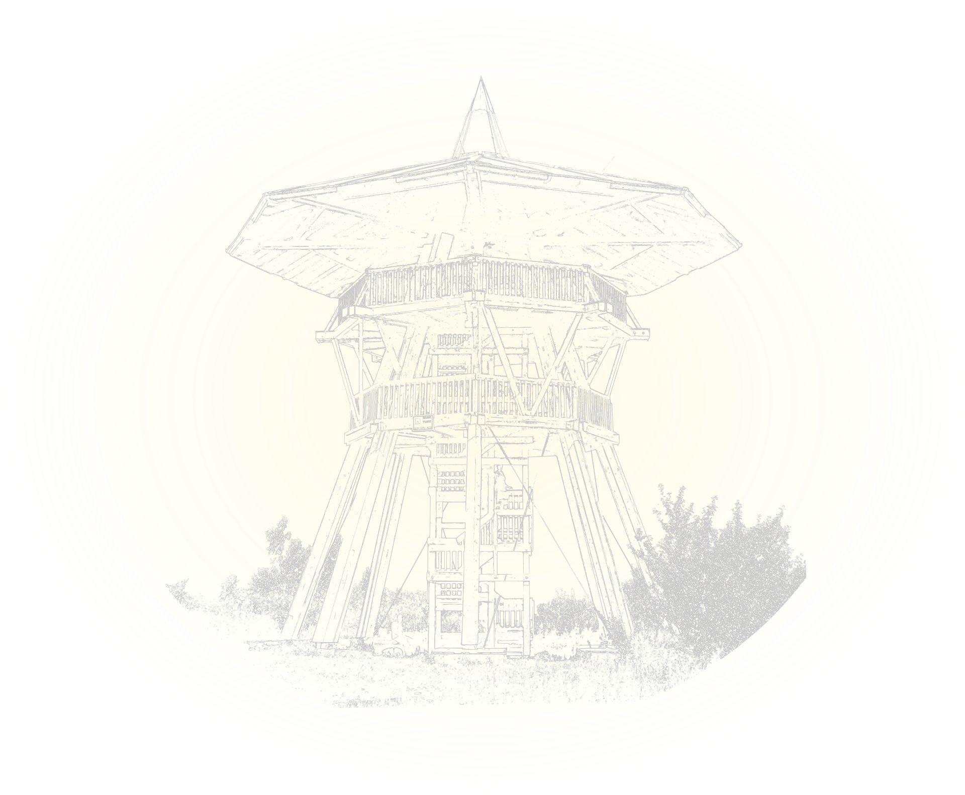 Grafik des Eggeturms bei Bad Driburg